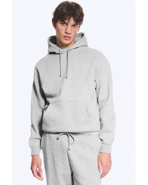 Weekday Gray Classic Hoodie for men