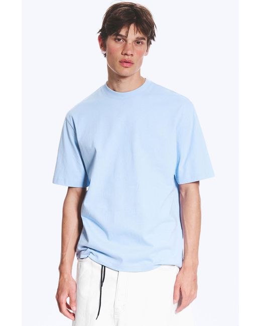 Weekday Blue Relaxed Fit T-Shirt for men
