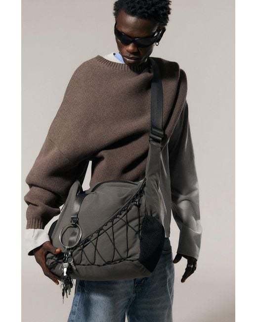 Weekday Black Utility Crossbody Bag
