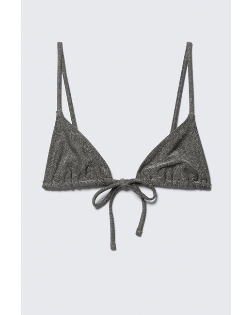 Weekday Multicolor Printed Triangle Bikini Top
