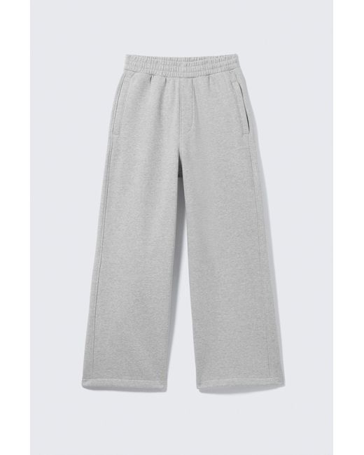 Weekday Gray Loose Fit Sweatpants for men