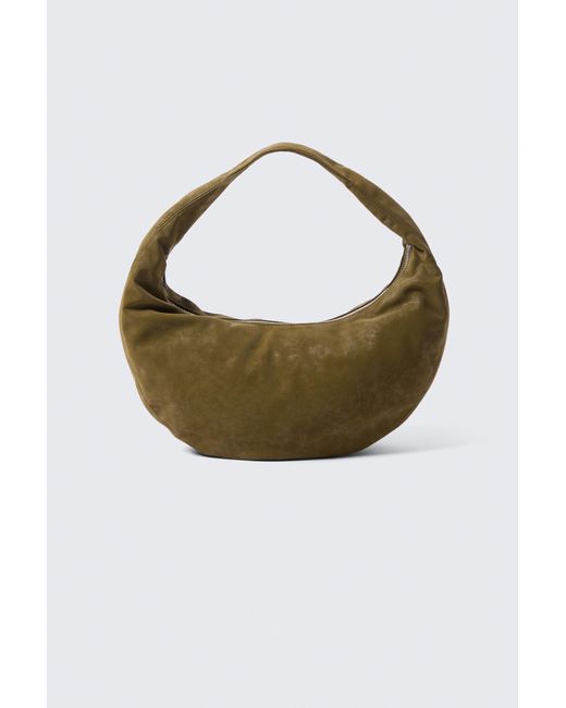 Weekday Black Medium Rounded Shoulder Bag
