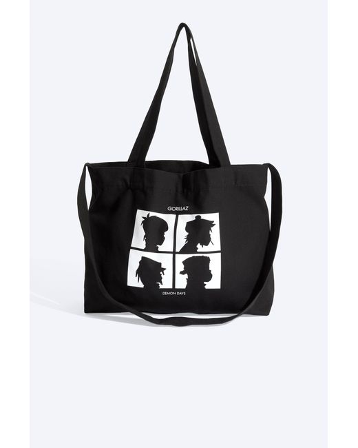 Weekday Purple Gorillaz Tote Bag
