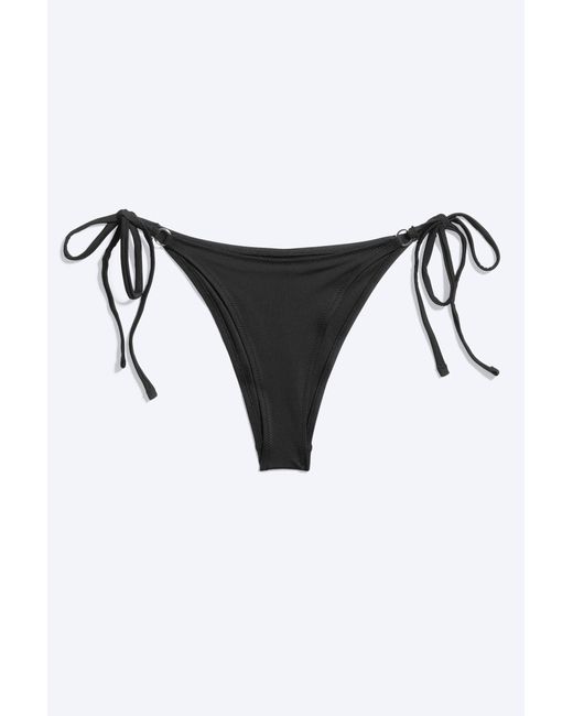 Weekday Black Tie Bikini Bottom