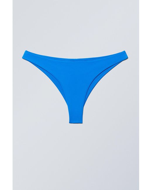 Weekday Blue Brazilian Bikini Bottoms