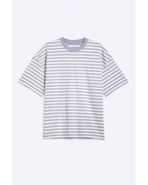 Weekday White Oversized Boxy T-Shirt for men
