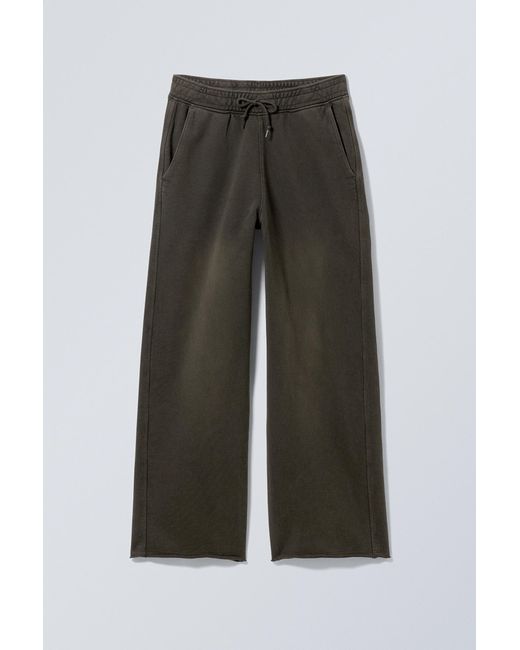 Weekday Green Astro Loose Terry Sweatpants for men