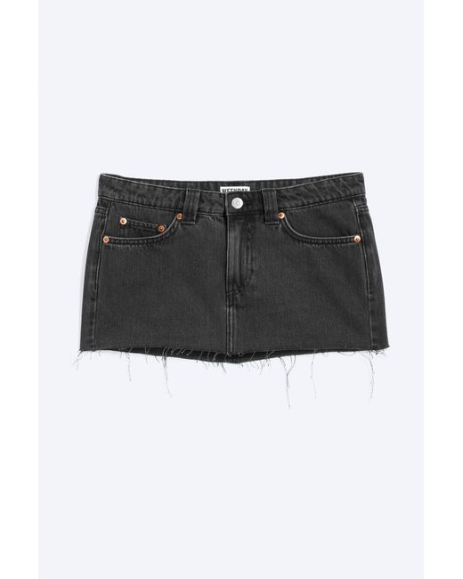 Weekday Multicolor Denim Mini Skirt