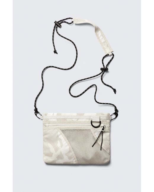 Weekday Gray Mini Utility Crossbody Bag