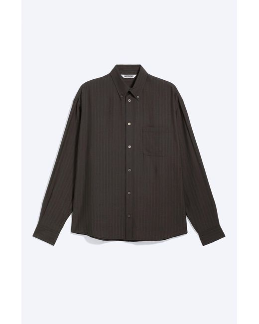 Weekday Multicolor Loose Long-Sleeved Button-Down Shirt for men