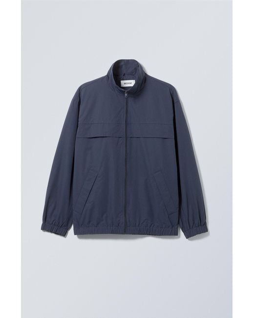 Weekday Blue Donovan Zip Jacket