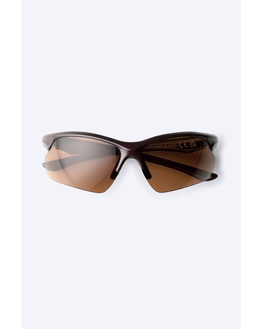 Weekday Black Bold Sporty Sunglasses for men