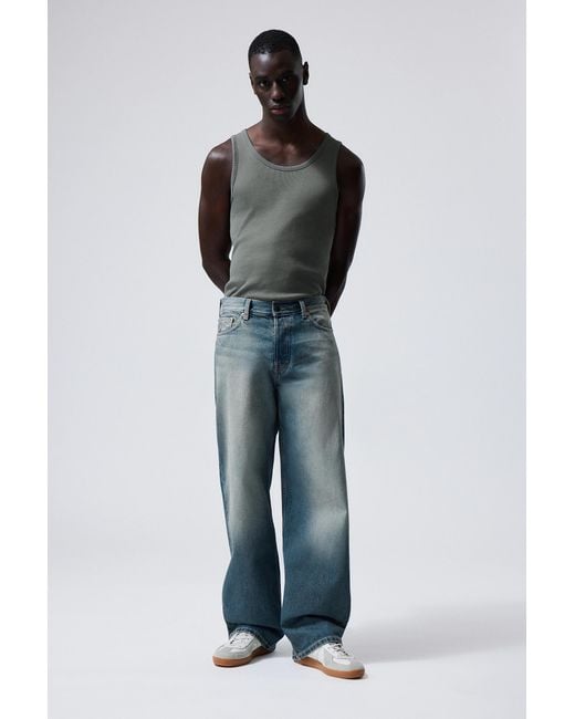 Weekday Multicolor Sphere Low Loose Jeans for men