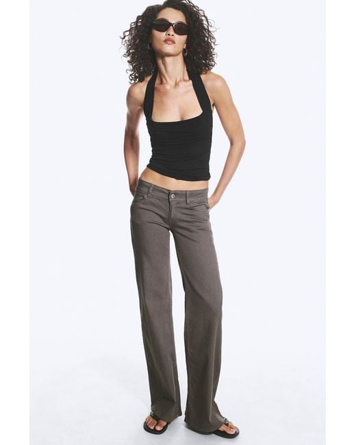Weekday Multicolor Stretch Bootcut Trousers