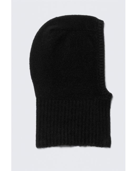 Weekday Black Lottie Balaclava