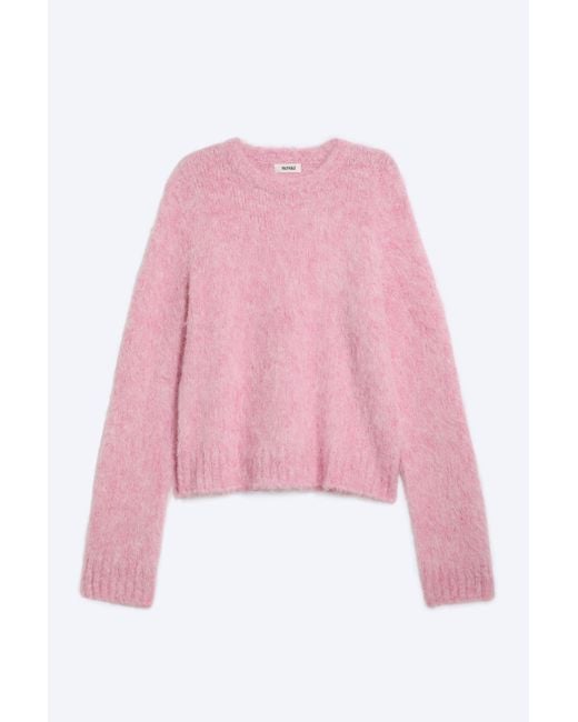 Monki Pink Strickpullover
