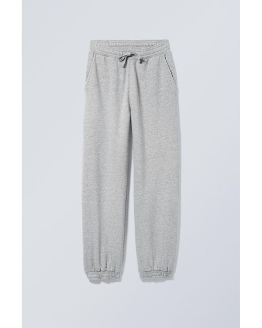 Weekday Gray Relaxed Heavyweight Sweatpants for men
