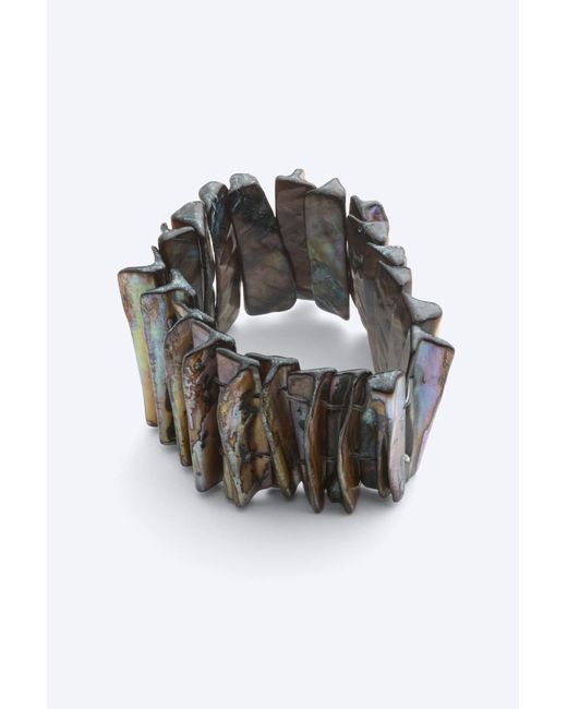 Weekday Black Shell Bracelet