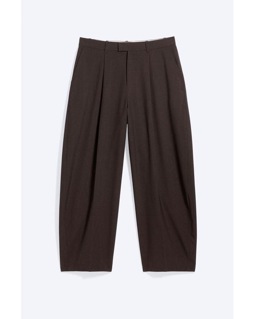 Weekday White Felix Barrel Trousers for men