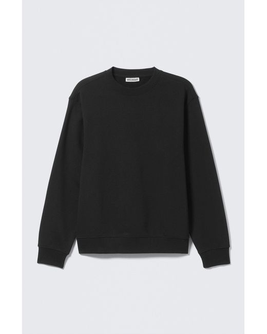 Weekday Black Classic Sweatshirt for men