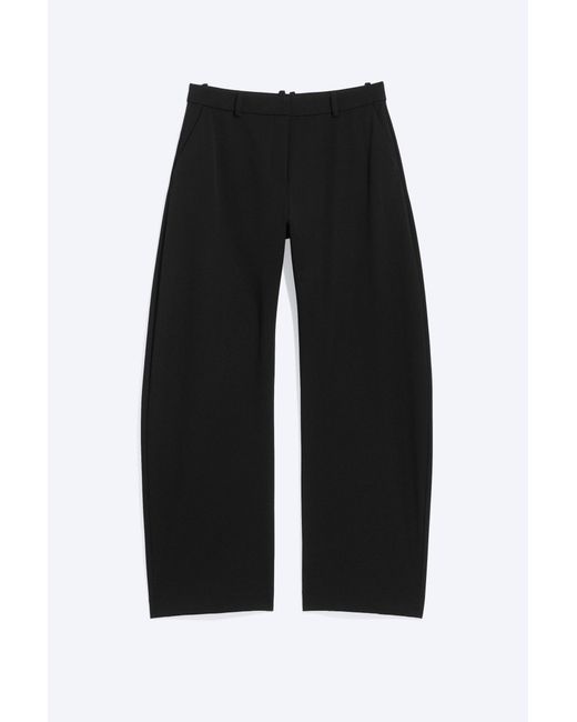 Weekday Black Barrel Suiting Trouser