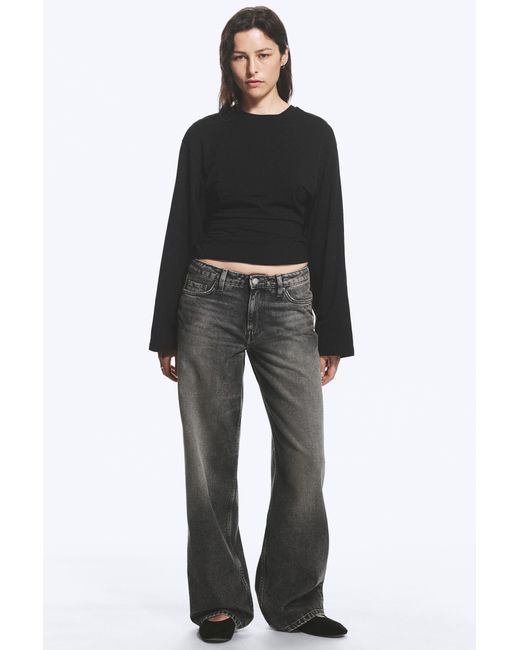 Weekday Multicolor Ample Low Rise Loose Wide Jeans