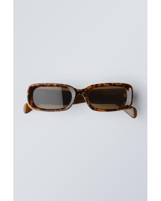 Weekday Black Cruise Squared Sunglasses