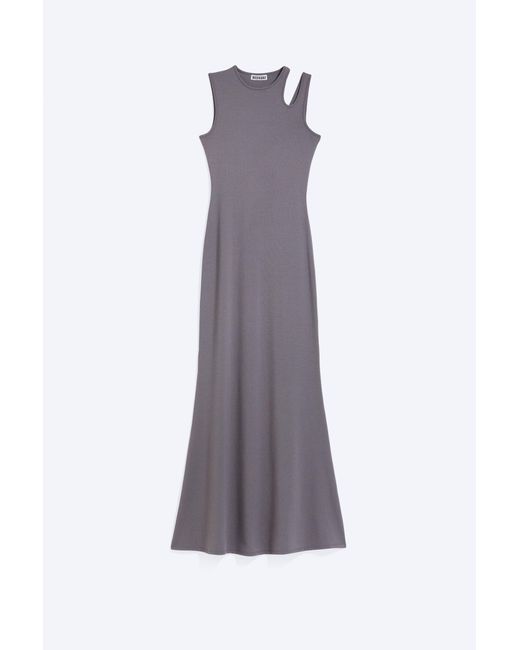 Weekday Purple Cutout Maxi Dress
