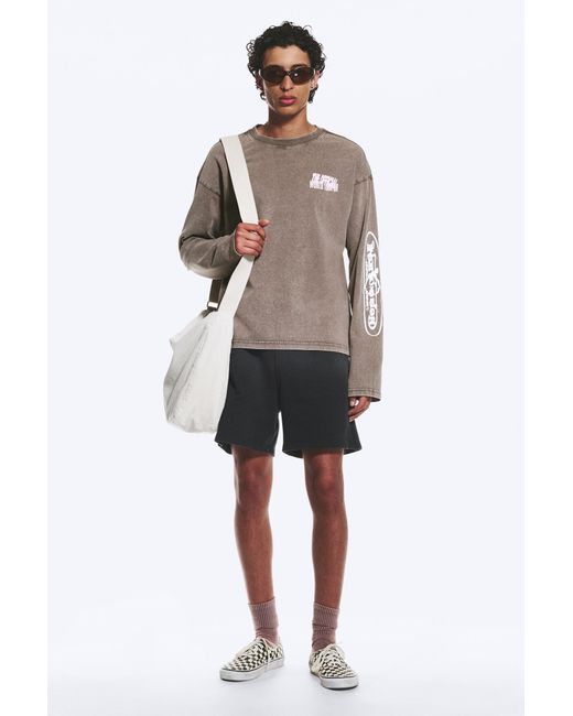 Weekday Multicolor Great Boxy Graphic Long Sleeve T-Shirt for men