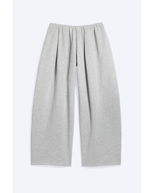 Weekday Multicolor Draped Jersey Trousers