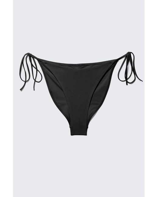 Monki Natural Geschnürtes Bikinihöschen