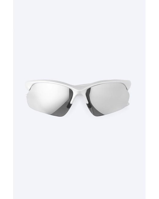 Weekday Brown Bold Sporty Sunglasses for men