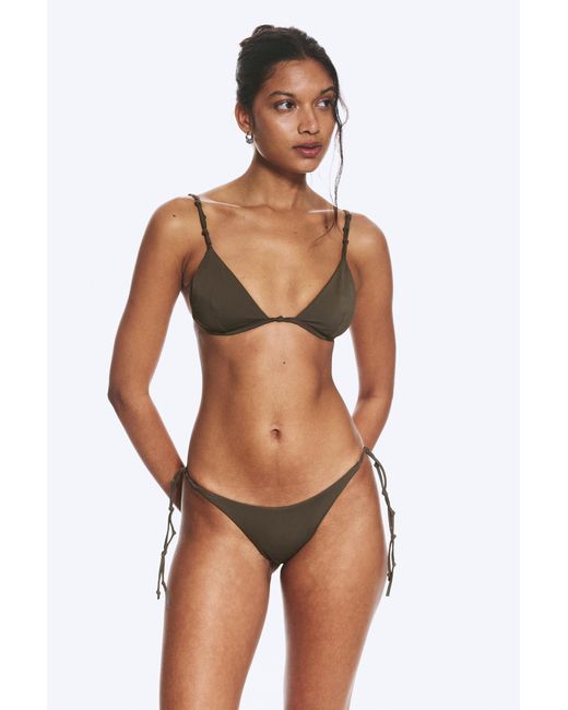 Weekday Multicolor Mid Rise Knot Bikini Bottoms