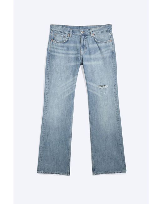 Weekday Blue Sky Low Rise Regular Bootcut Jeans for men