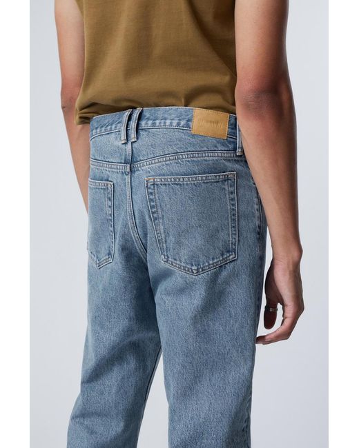 Weekday Blue Barrel Relaxed Taperd Leg Jeans for men