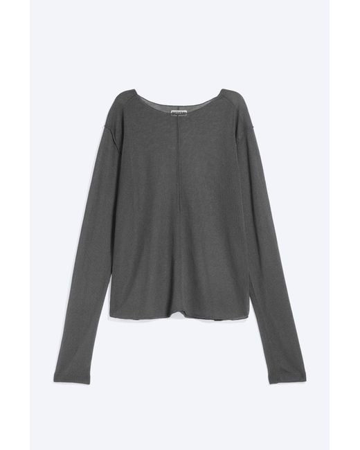 Weekday Black Loose Sheer Knitted Sweater