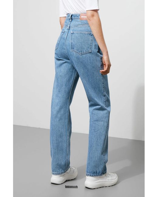 Weekday Denim Row Sky Blue Jeans | Lyst UK