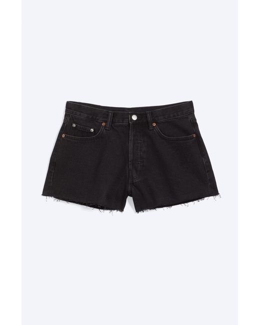 Weekday Multicolor Gravity Short Mid Rise Loose Denim Shorts for men