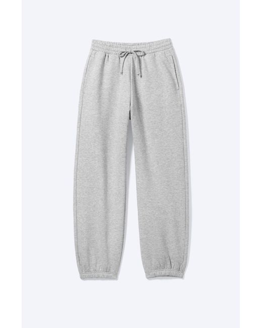 Weekday White Classic Sweatpants for men