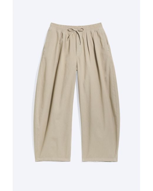 Weekday Natural Barrel Pull-On Trousers for men