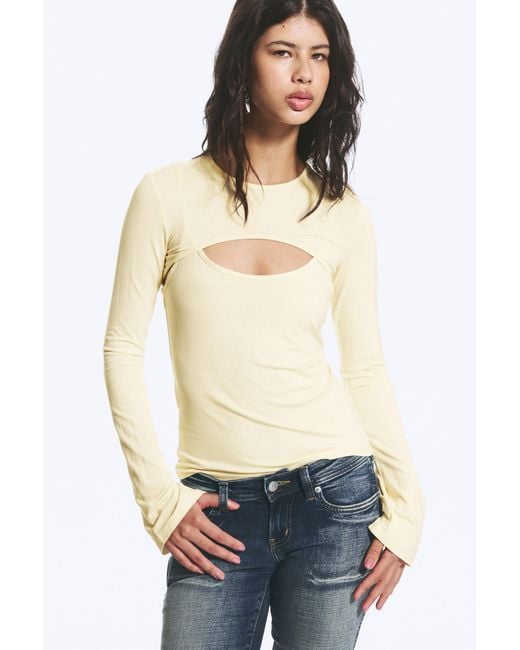 Monki White Layered Two-Piece Bolero Long-Sleeve