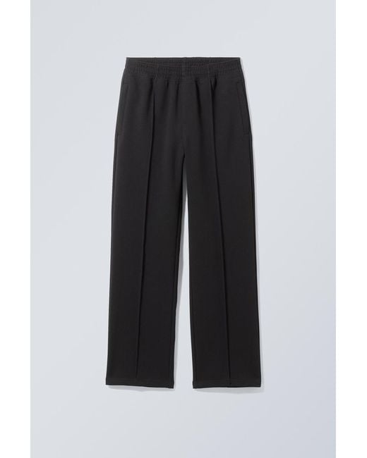 Weekday Black Ken Tracksuit Pants for men