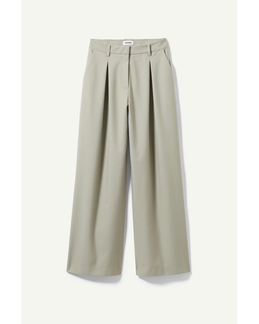 Weekday White Indy Suit Trousers