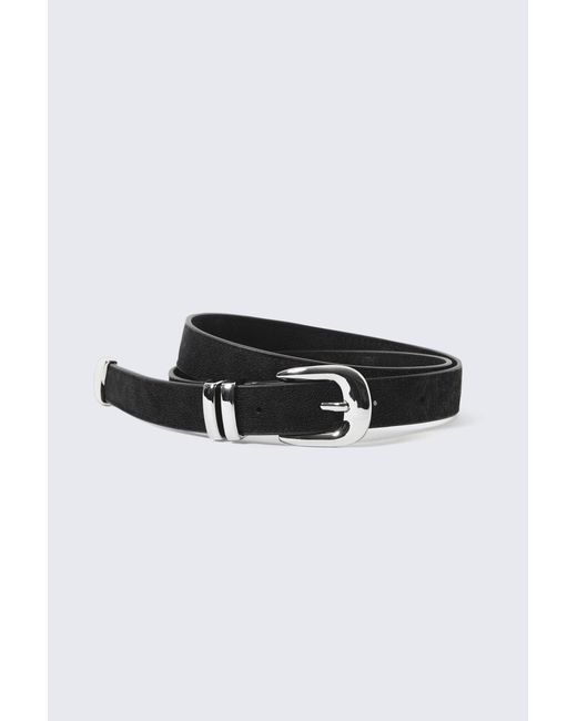 Weekday Blue Western Faux Leather Belt