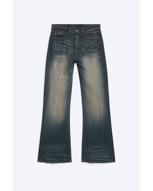 Cheap Monday Blue Boo Bootleg Low Rise Regular Bootcut Jeans for men