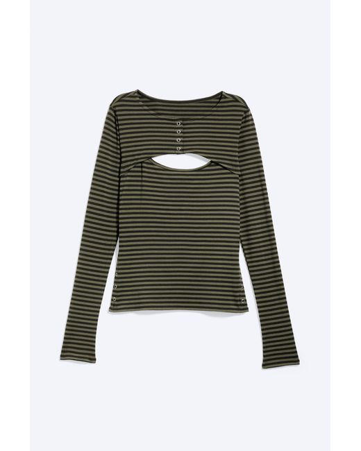 Weekday Green Layered Two-Piece Bolero Singlet