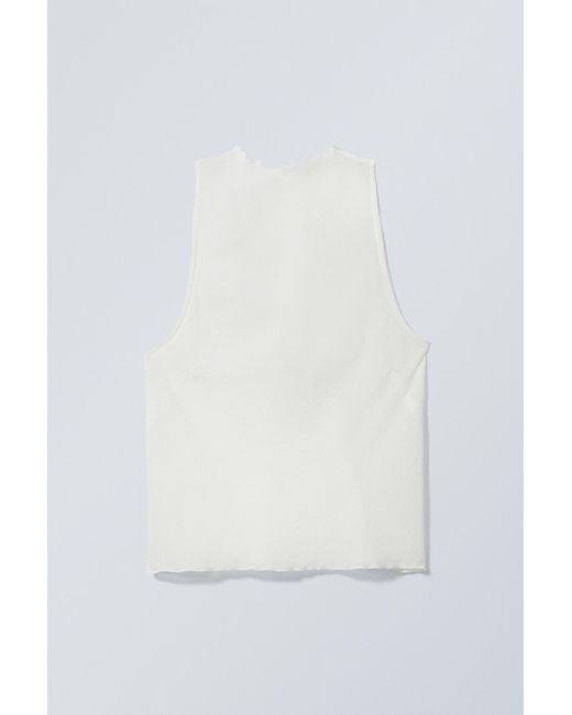 Weekday Multicolor Sleeveless Fitted Strap Top