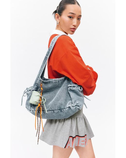 Monki Red Rechteckige Umhängetasche