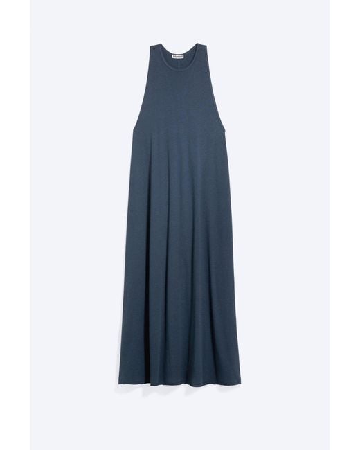 Weekday Blue Racerback Maxi Dress