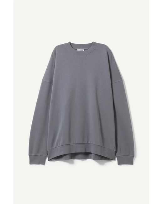 Weekday Gray Core Oversized Sweatshirt